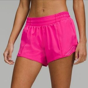 Lululemon Sonic Pink Shorts
